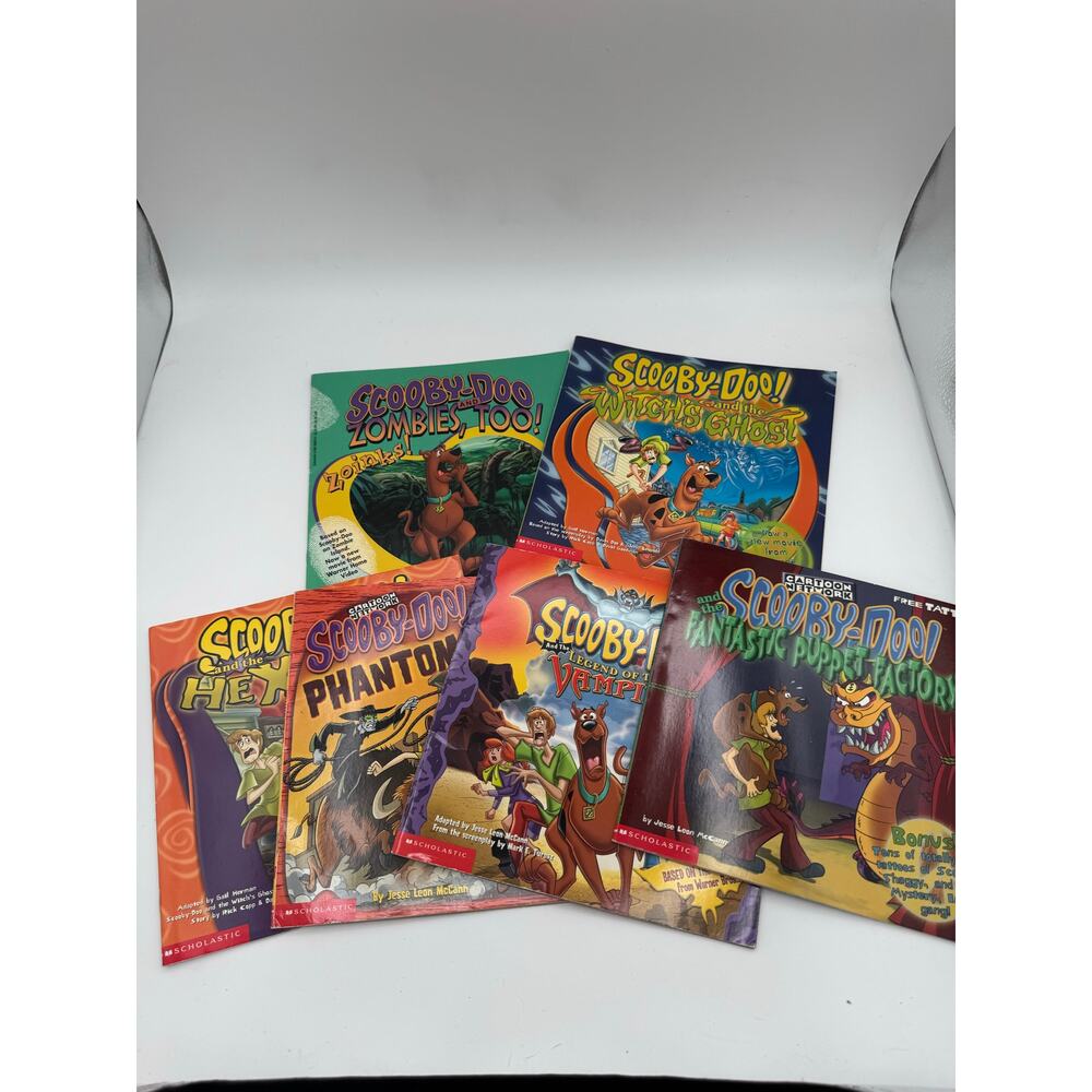 Vintage Scooby Doo Books